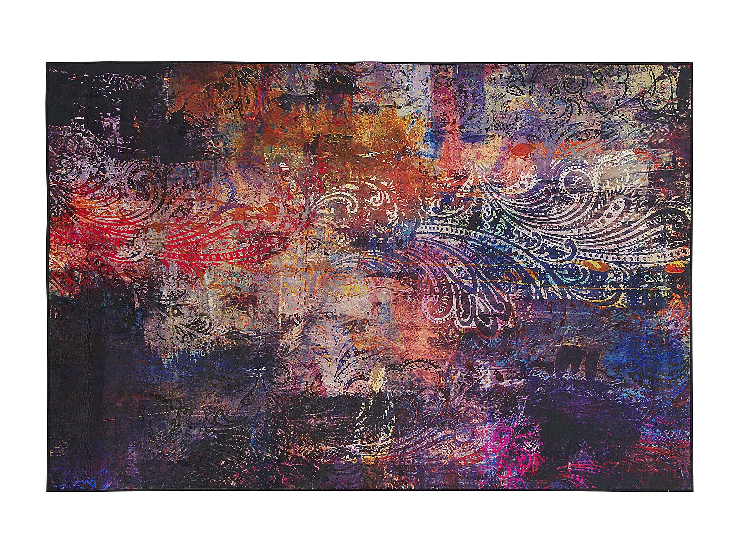 Dywan 160 x 230 cm wielokolorowy MARDIN 179541 - obrazek 1