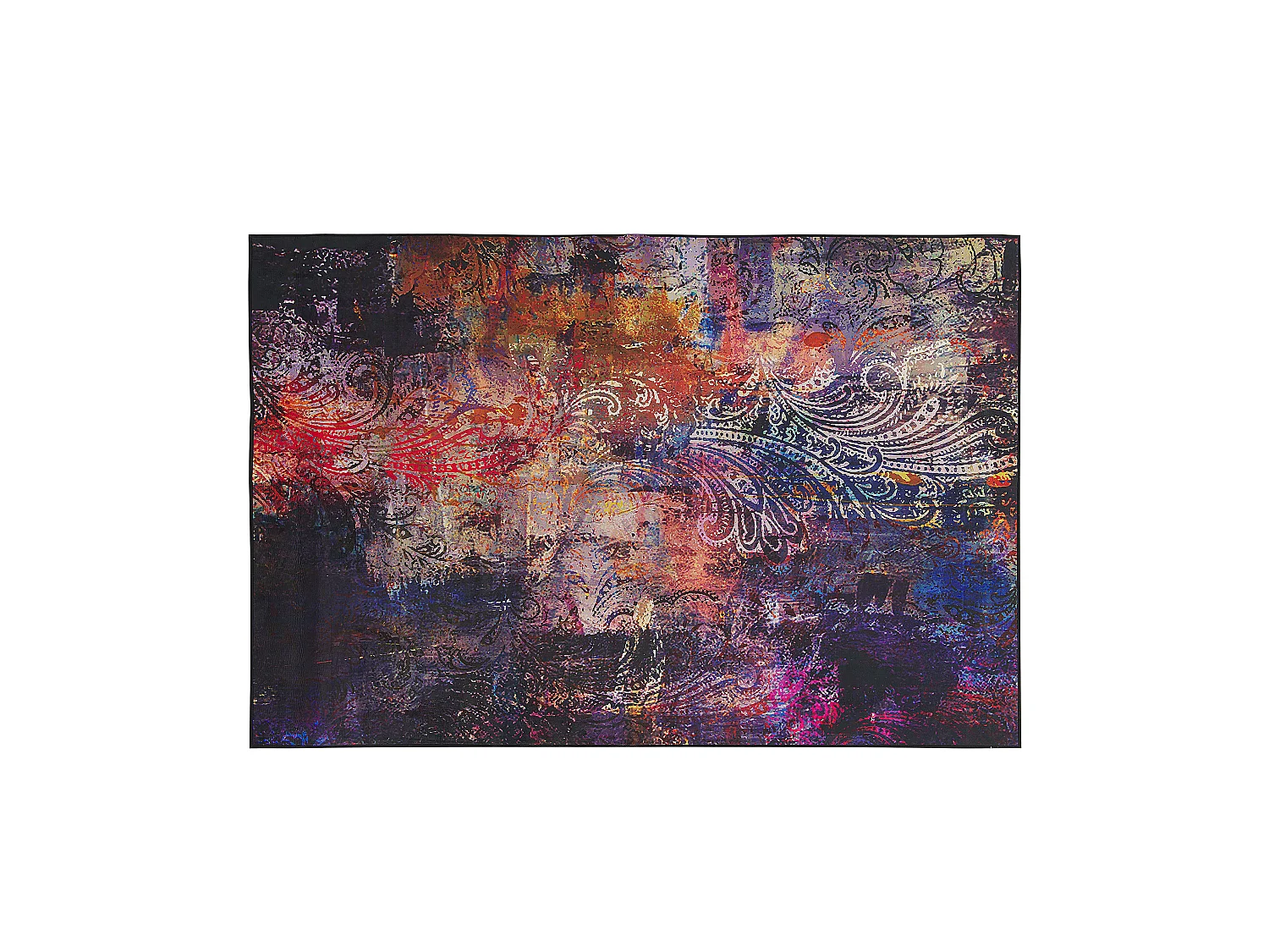 Dywan 140 x 200 cm wielokolorowy MARDIN 179555 - obrazek 1