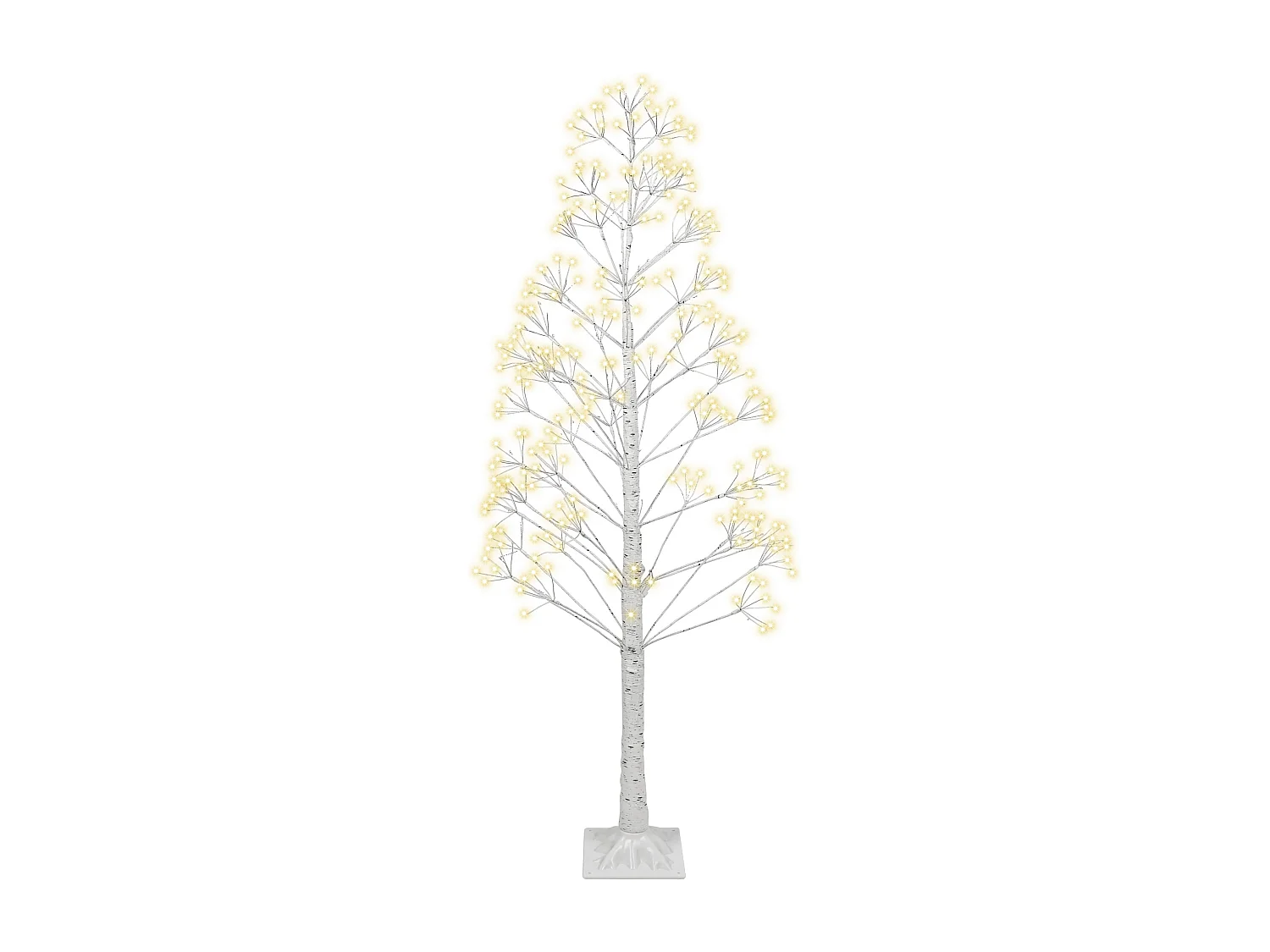 Dekoracja ogrodowa LED drzewko ze światełkami 180 cm biała BALINI 3774085 - obrazek 1