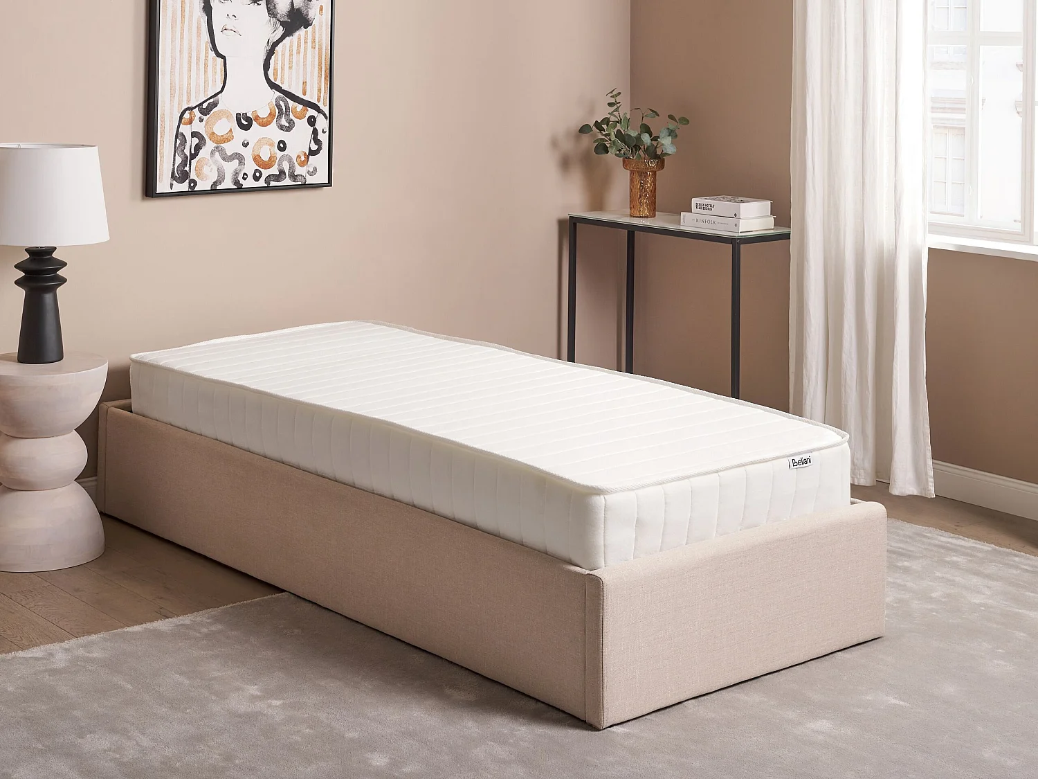 Materac kieszeniowy 90 x 200 cm twardy DELIGHTFUL 3558178 - obrazek 1