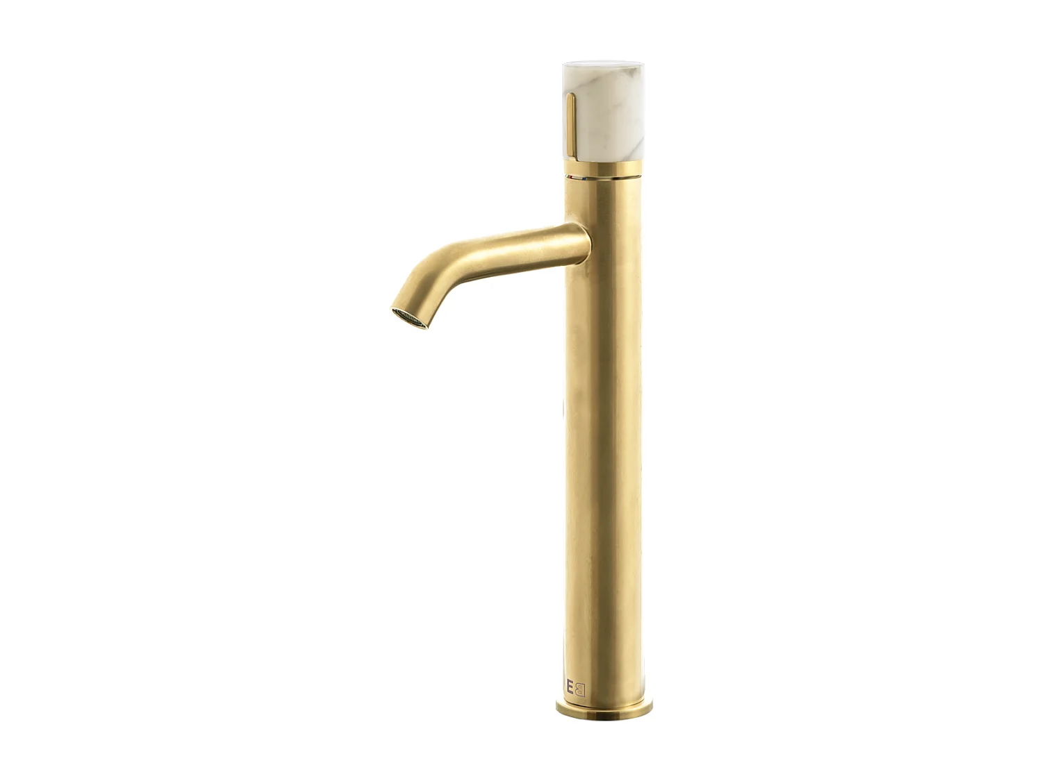 Manopola bateria umywalkowa wysoka złoty marmur - Essebagno 1385359 - obrazek 1