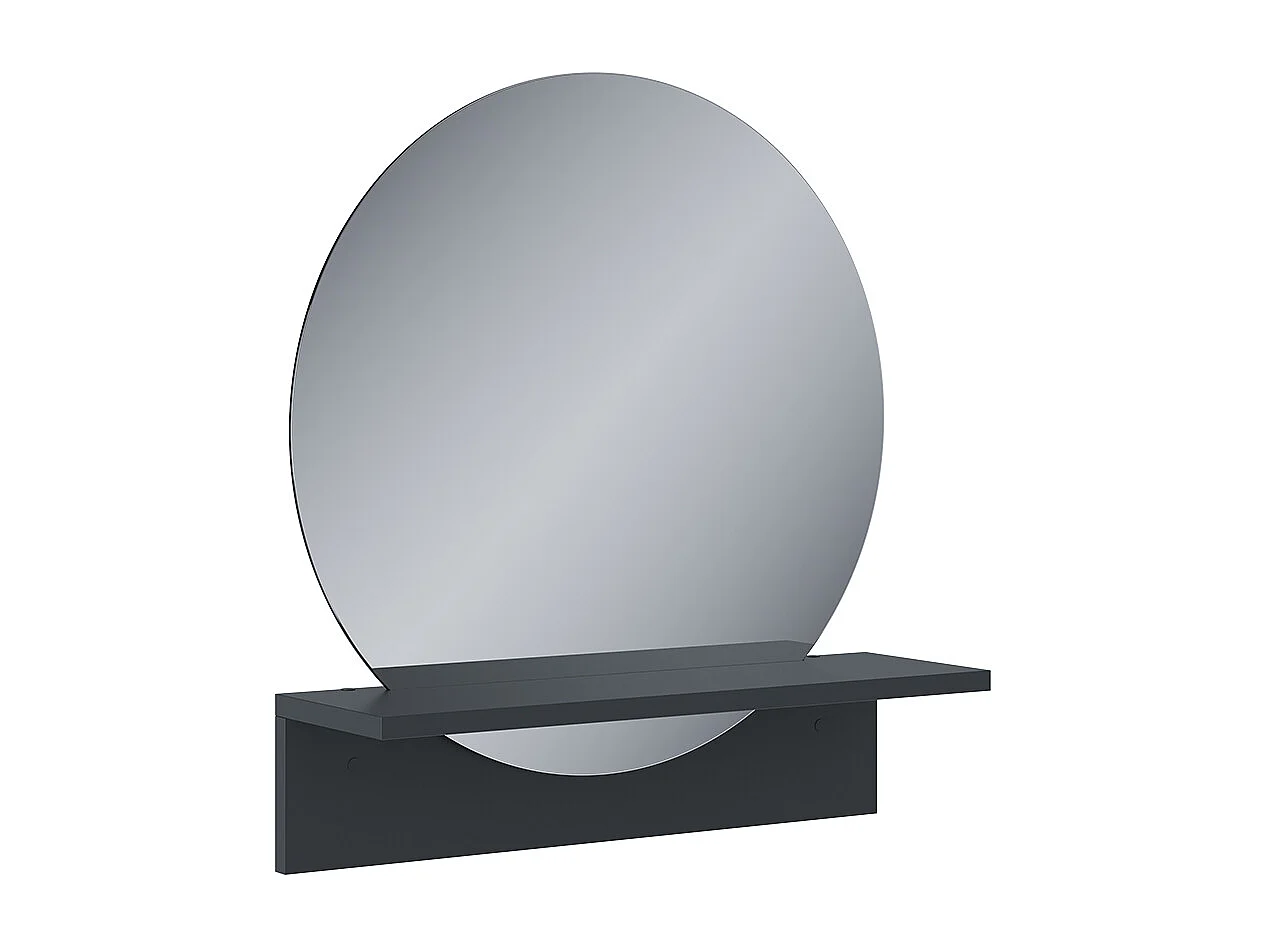 Lustro łazienkowe czarny 50x15x54.5 elyra 4874667 - obrazek 1