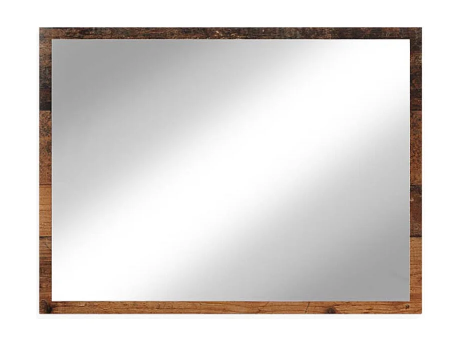 Lustro łazienkowe rustykalny dąb 45x2x60 kiko 4773528 - obrazek 1