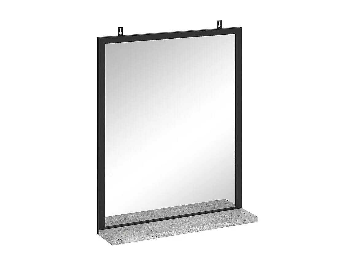 Lustro łazienkowe beton 50x12x60 fyrk 4784323