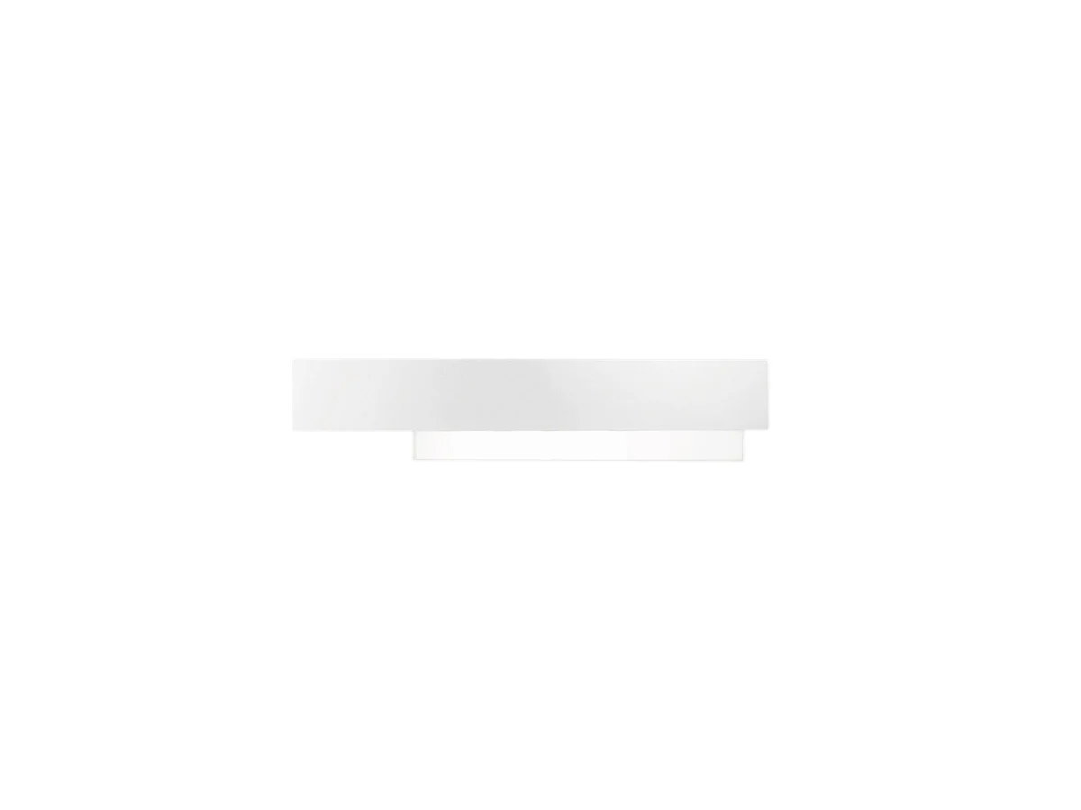 Doha - Nowoczesna lampa ścienna LED 25 W - białe aluminium, ciepła biel 3000 K, 2110 lm, design liniowy, IP20, do wnętrz, dł. 70 x 15 cm 4120687 - obrazek 1