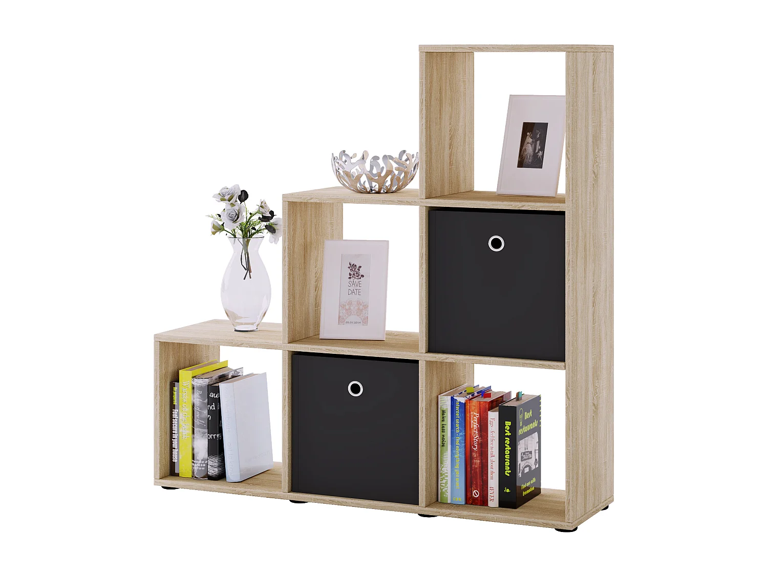 Stojak Staircase Shelf 6 przedziałów Nitas 1607611 - obrazek 1