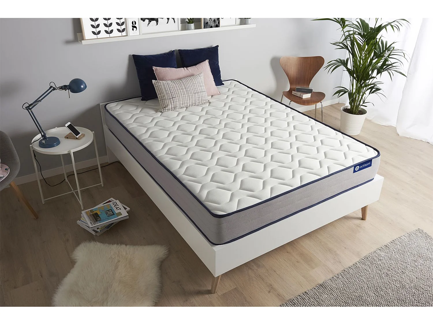 Materac Actimemo form 150x195cm, Grubosc : 22 cm, Pianka z pamiecia ksztaltu, Wysoki, 5 stref komfortu 3501098 - obrazek 1