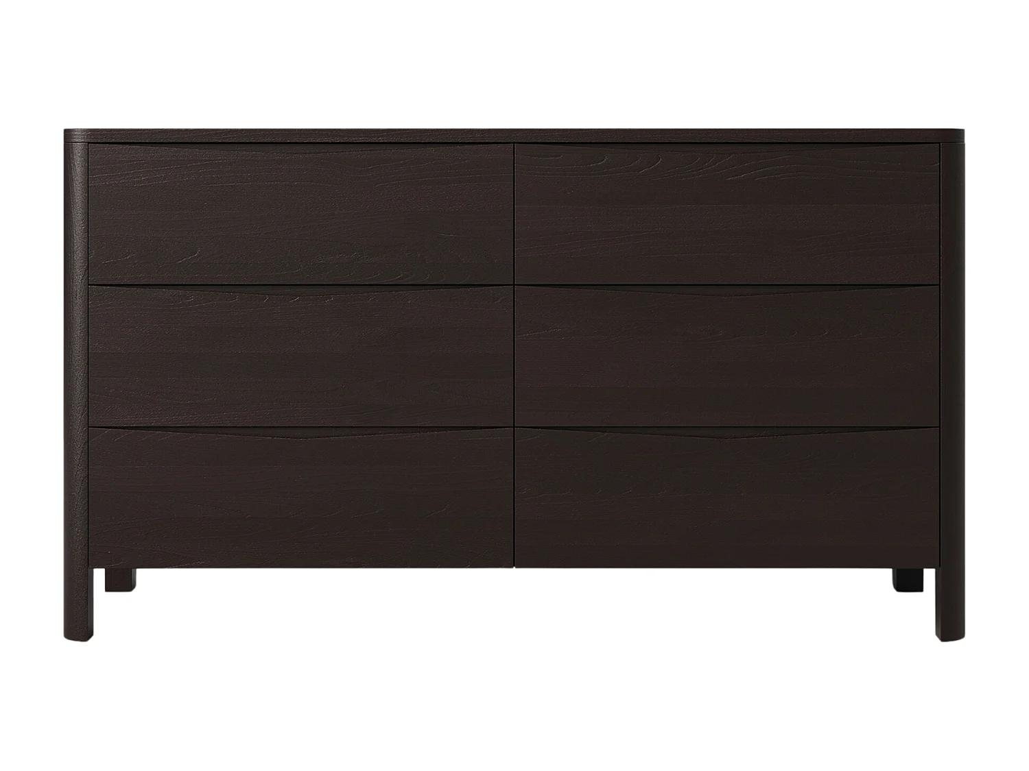 Drewniana komoda bukowa Visby MODENA LOW 150/kol. palisander 4385020 - obrazek 1