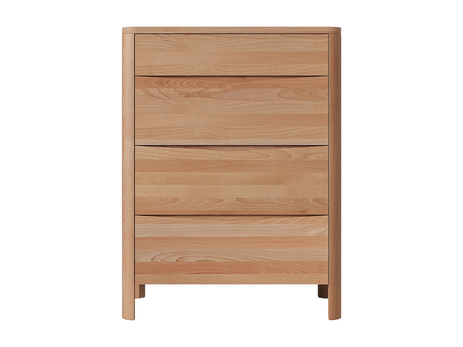 Drewniana komoda bukowa Visby MODENA 80/kol.naturalny 4385016 - obrazek 1