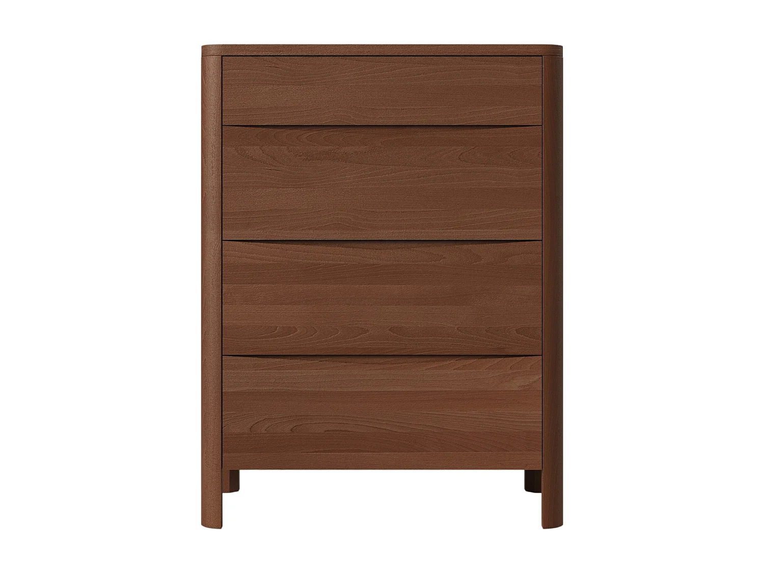 Drewniana komoda bukowa Visby MODENA 80/kol. orzech 4385019