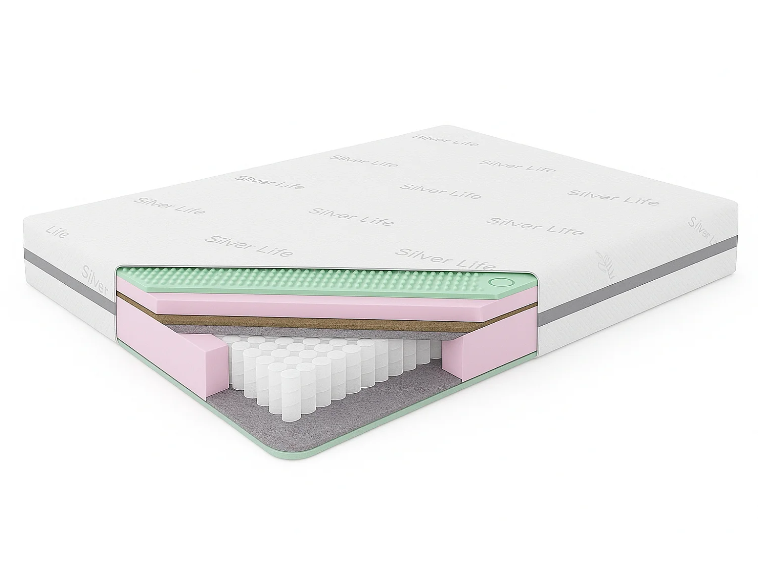 Materac kieszeniowy SANTORINI, 120x200 cm, H3/H4 4750945 - obrazek 1