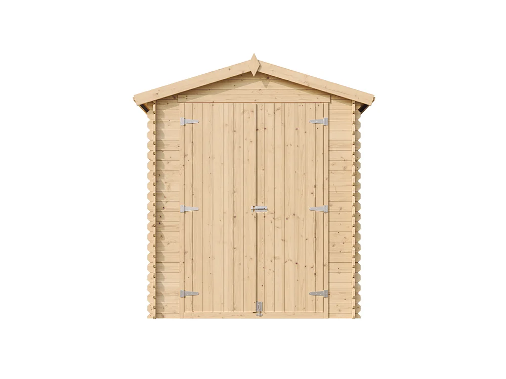 Drewniany domek ogrodowy - 2,82 m² / 186x196xH218 cm - M320C1 5006857 - obrazek 1