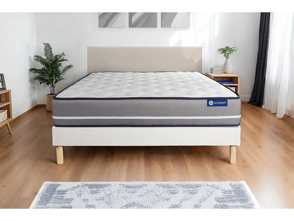 Materac Actimemo pur 140x190cm + zestaw podstawa lózka 160135 - obrazek 1