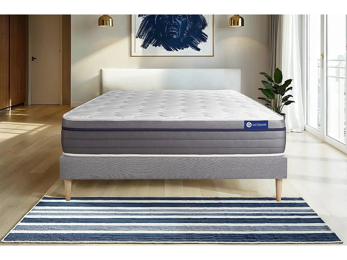 Materac Actiflex zen 200x200cm + zestaw podstawa lózka 163073 - obrazek 1