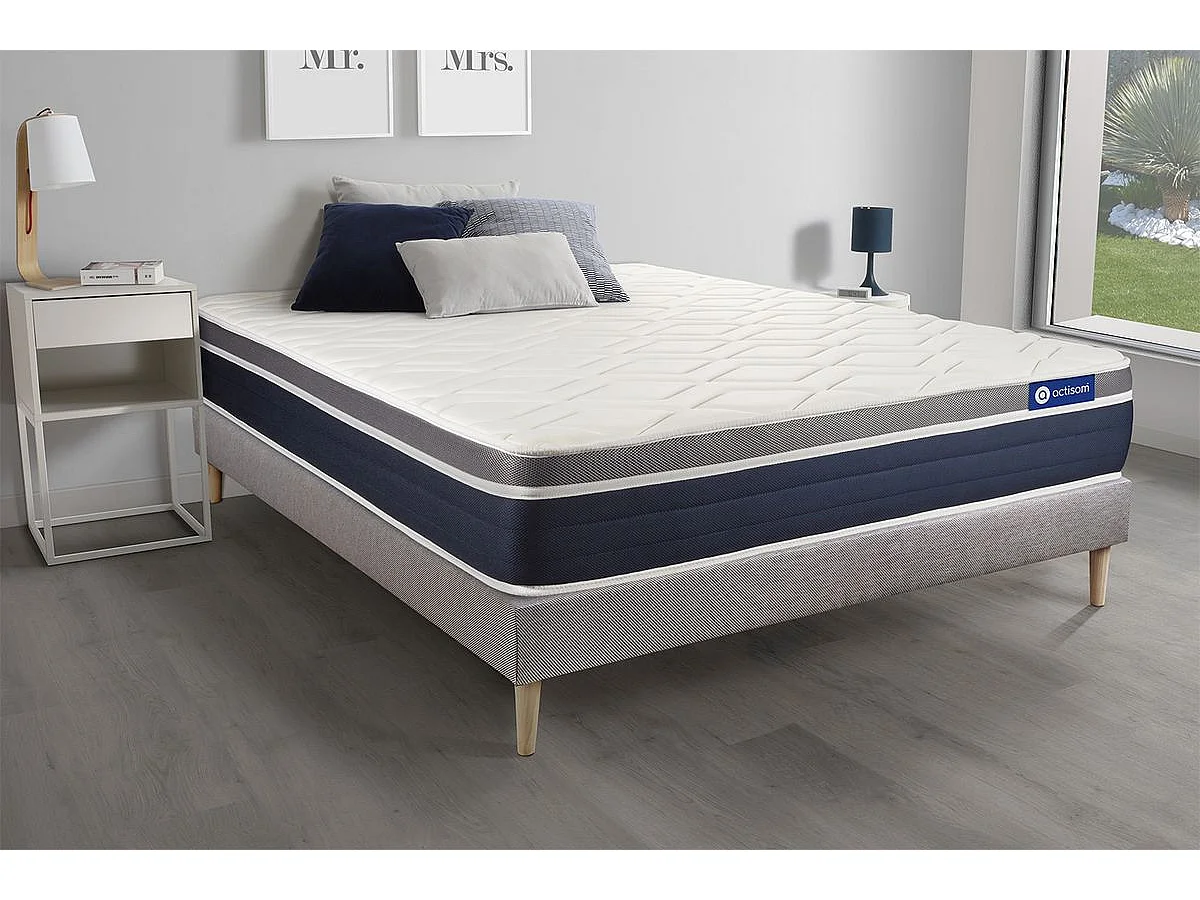 Materac Actilatex confort 140x200cm + zestaw podstawa lózka 165559 - obrazek 1