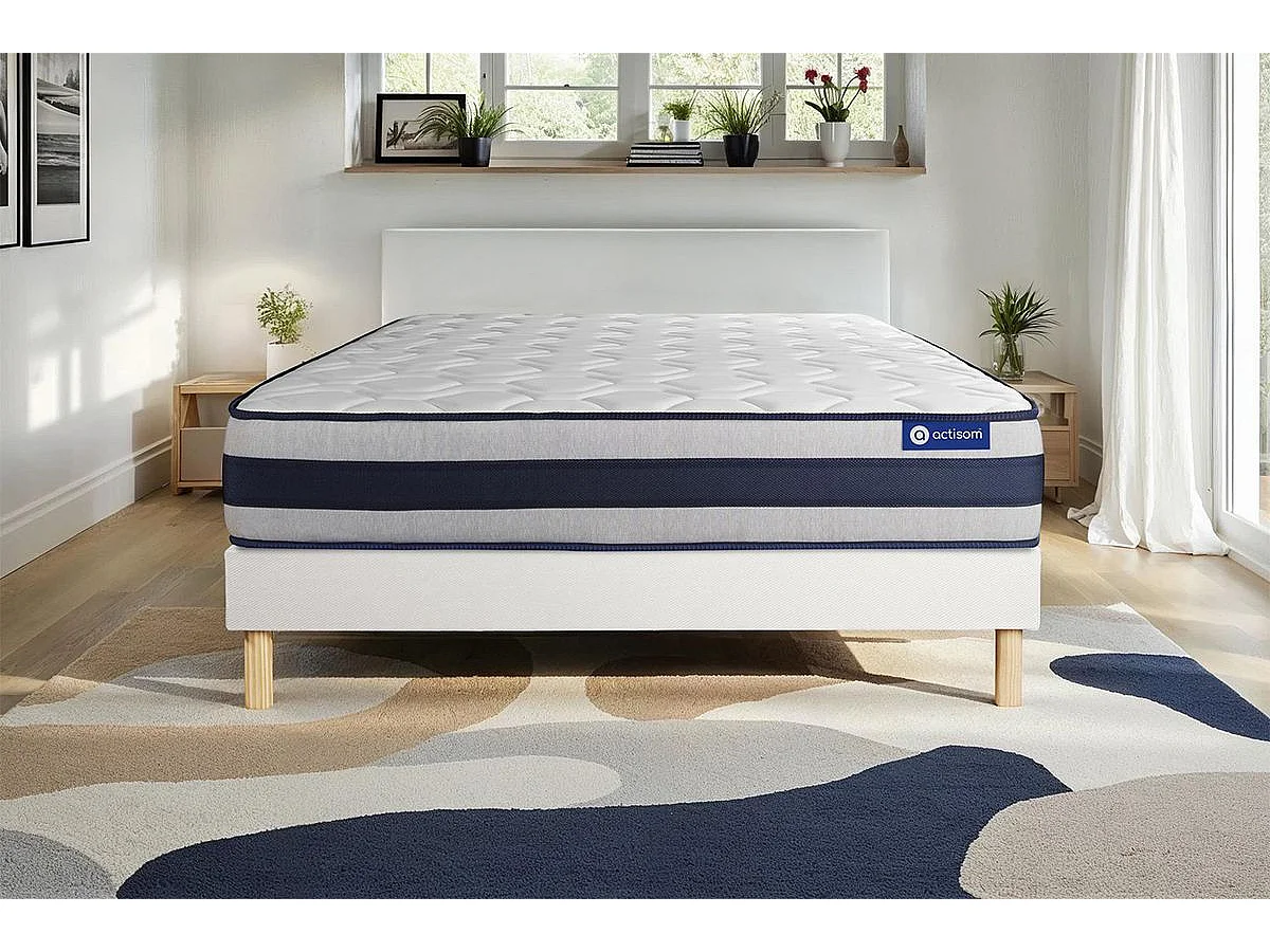 Materac Actiflex ergo 200x200cm + zestaw podstawa lózka 165787 - obrazek 1