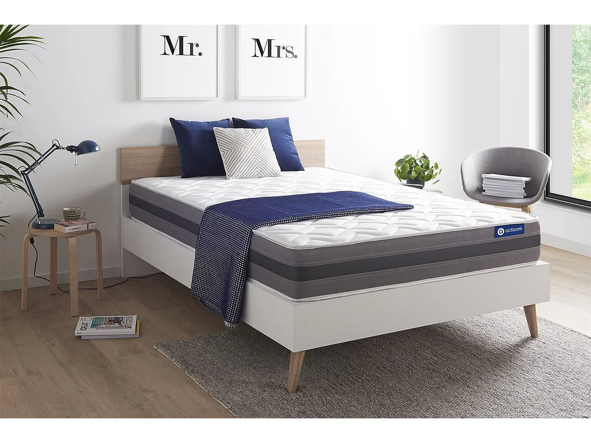 Materac Actilatex relax 140x200cm, Grubosc : 24 cm, Lateks i pianka z pamiecia ksztaltu, Umiarkowanie twardy, 5 stref komfortu 166811 - obrazek 1
