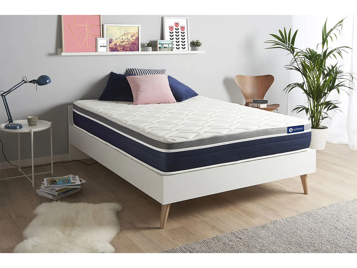 Materac Actimemo confort 160x200cm, Grubosc : 26 cm, Pianka z pamiecia ksztaltu, Umiarkowanie twardy, 7 stref komfortu 166997 - obrazek 1