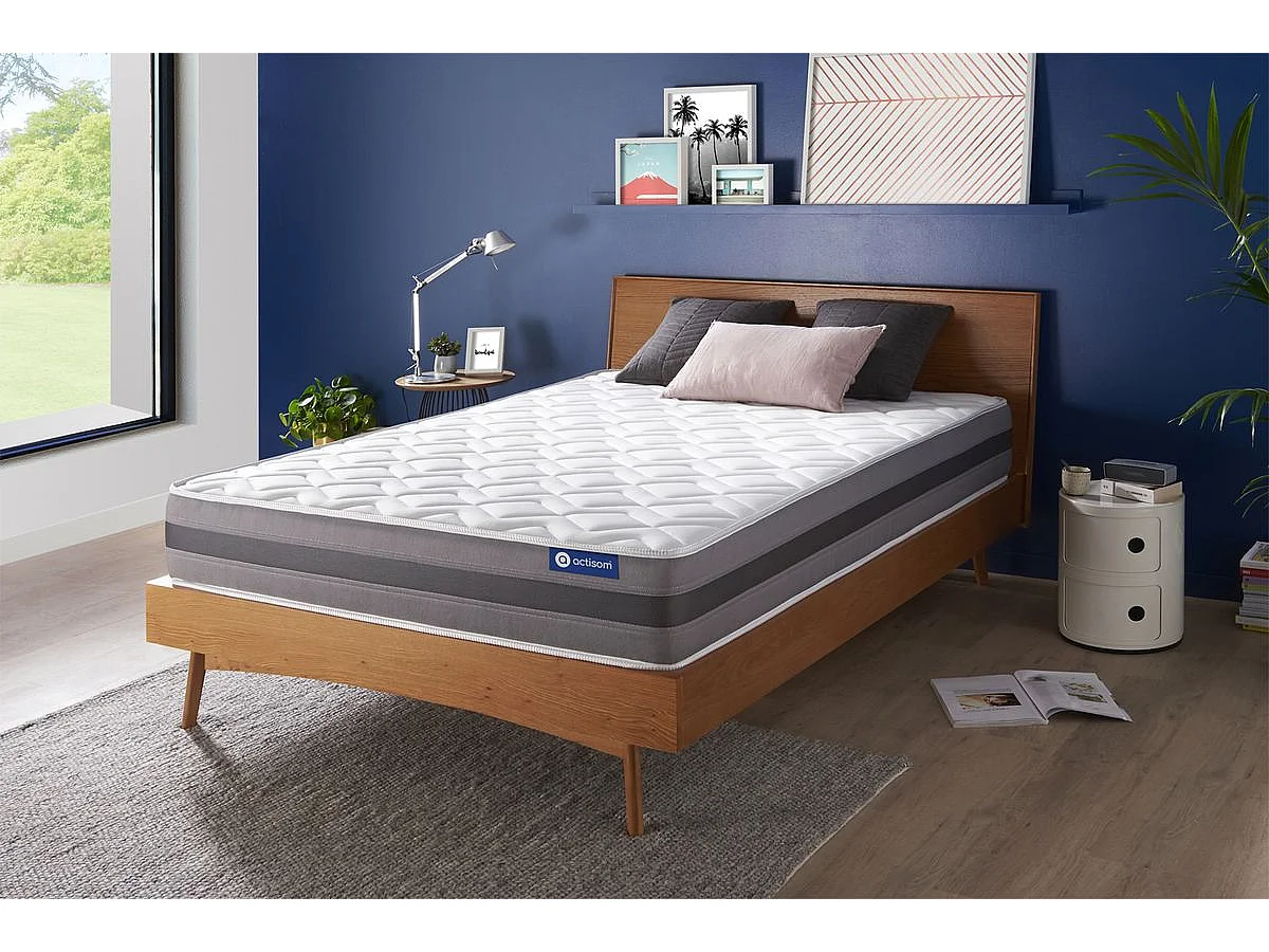 Materac Actiflex relax 160x200cm, Grubosc : 24 cm, sprezyny kieszeniowe i pianka z pamiecia ksztaltu, Umiarkowanie twardy, 5 stref komfortu 167547 - obrazek 1
