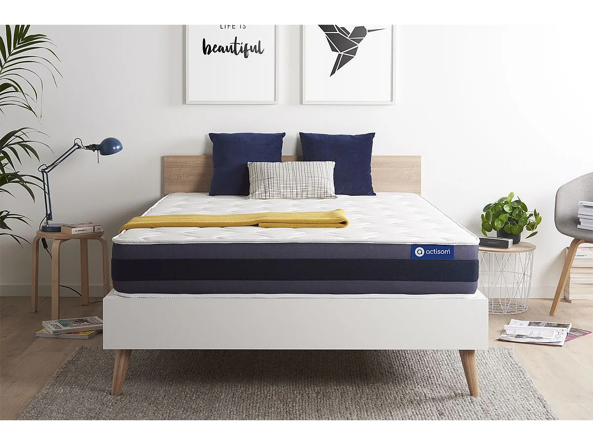 Materac Actilatex morpho 160x200cm, Grubosc : 24 cm, Lateks i pianka z pamiecia ksztaltu, Zrównowazony, 5 stref komfortu 167717 - obrazek 1