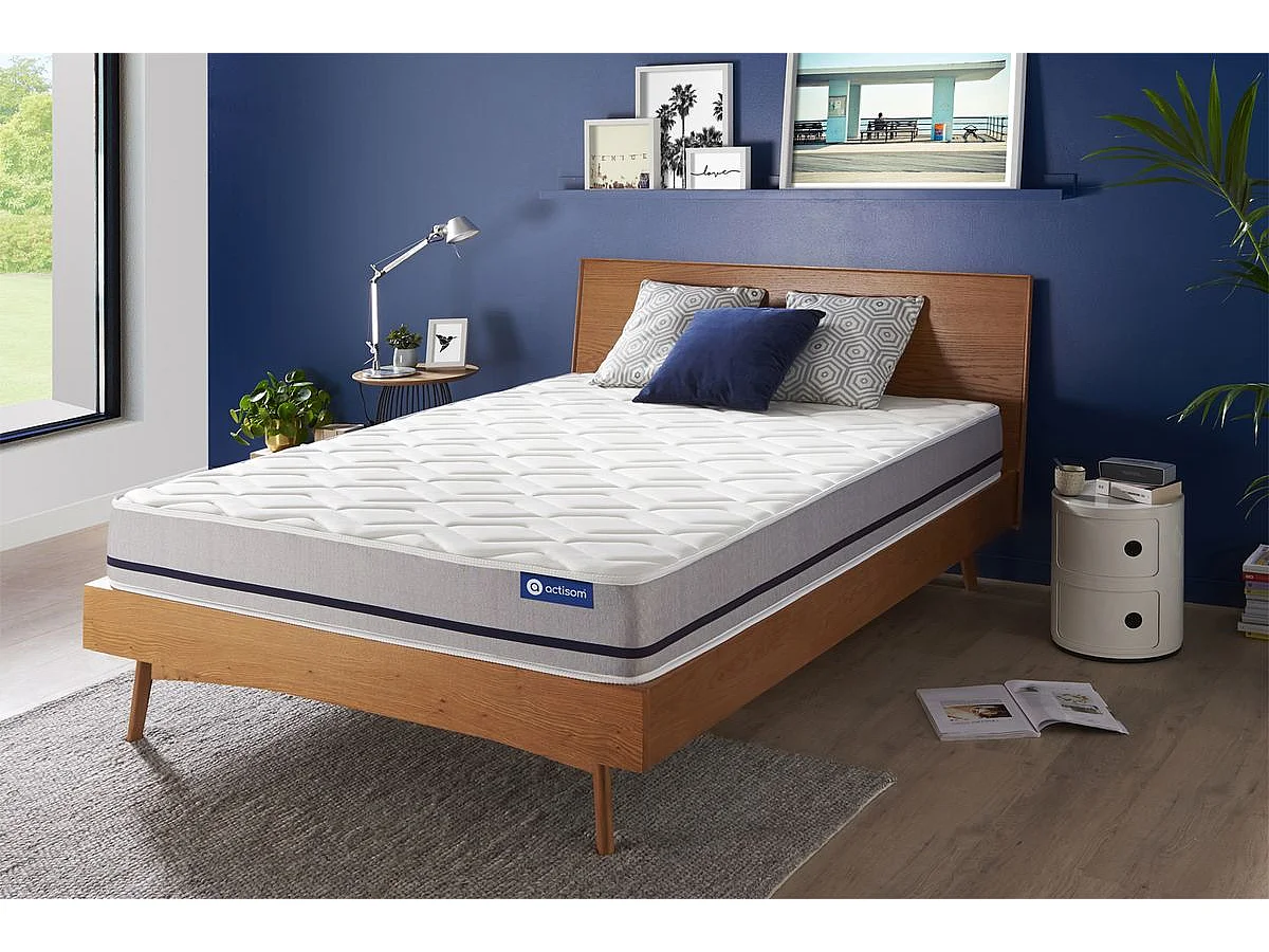 Materac Actiflex soft 140x200cm, Grubosc : 20 cm, sprezyny kieszeniowe, Umiarkowanie twardy, 3 strefy komfortu 167707 - obrazek 1