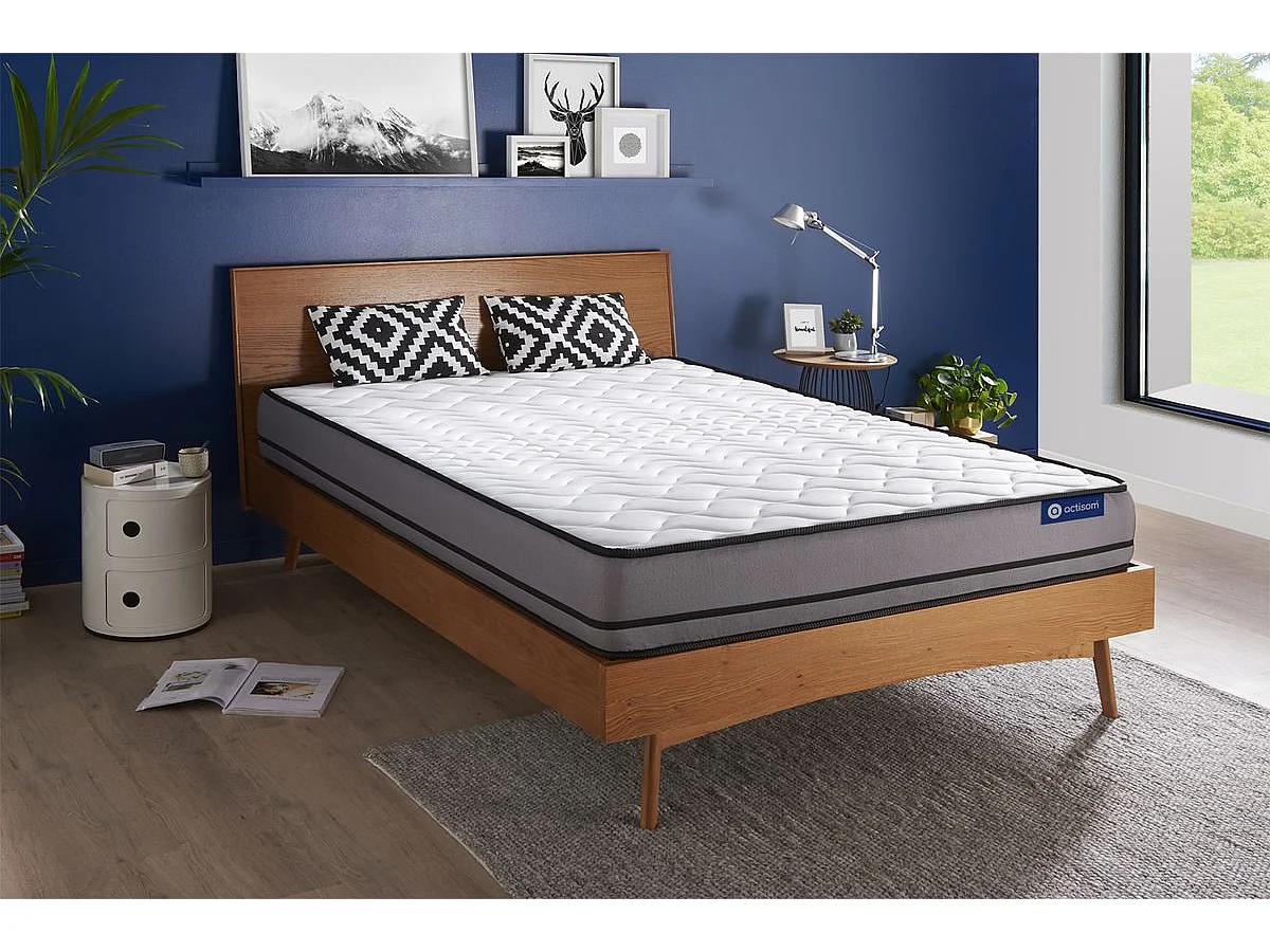 Materac Actiflex night 200x200cm, Grubosc : 20 cm, sprezyny kieszeniowe, Bardzo wysoki, 3 strefy komfortu 169209 - obrazek 1