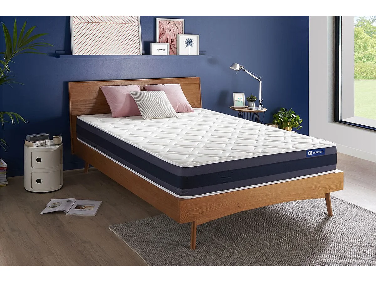 Materac Actiflex morpho 200x200cm, Grubosc : 24 cm, sprezyny kieszeniowe i pianka z pamiecia ksztaltu, Zrównowazony, 5 stref komfortu 169189 - obrazek 1
