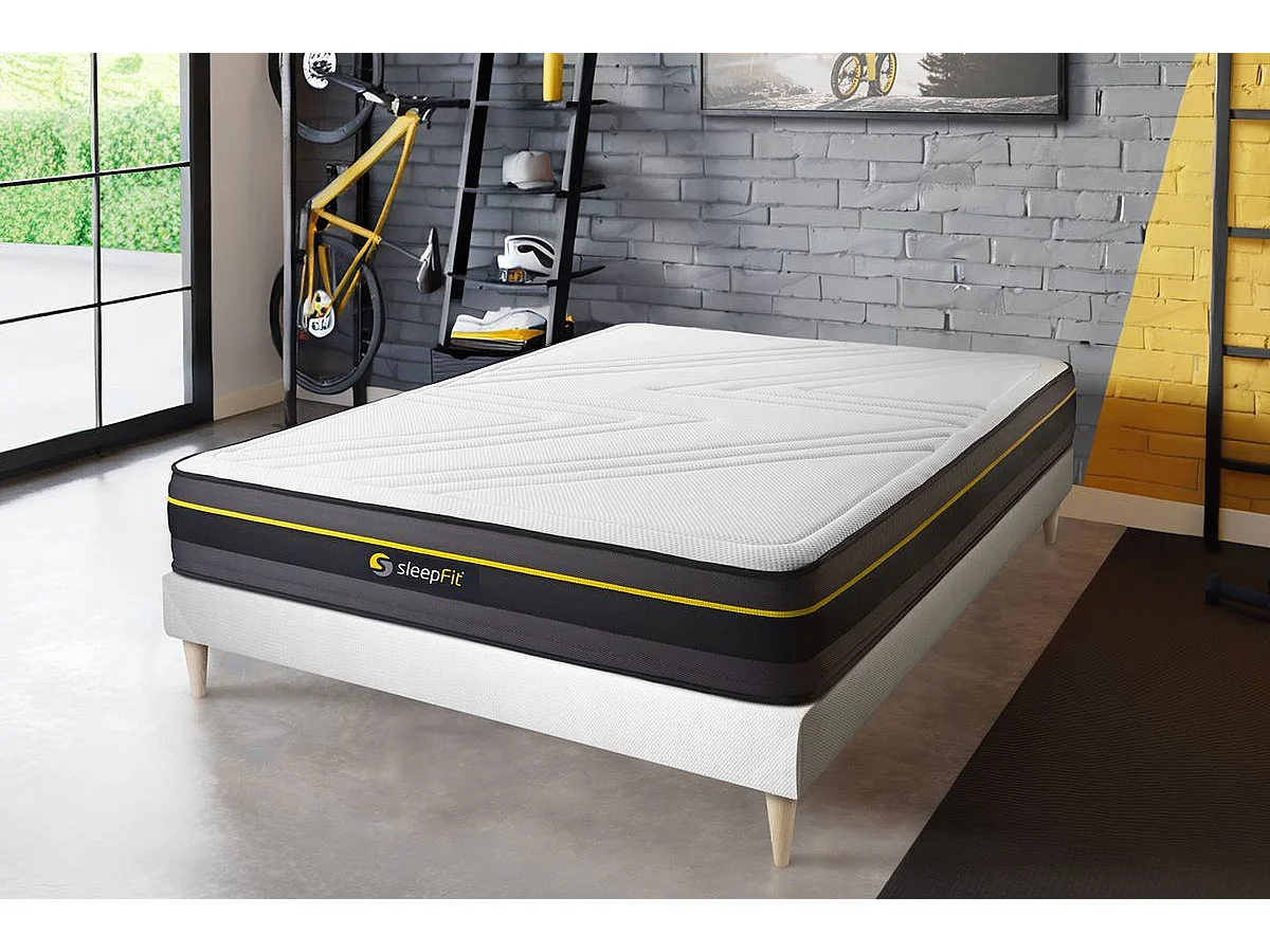 Materac ACTIVE 180x200cm, Grubosc : 24 cm, Pianka z pamiecia ksztaltu , Wysoki, 5 strefy komfortu 167865 - obrazek 1