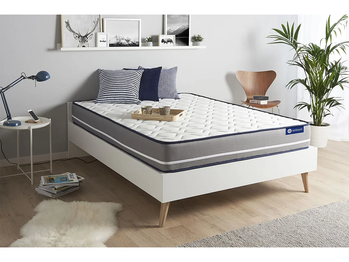 Materac Actimemo pur 140x200cm, Grubosc : 20 cm, Pianka z pamiecia ksztaltu, Wysoki, 3 strefy komfortu 167969 - obrazek 1
