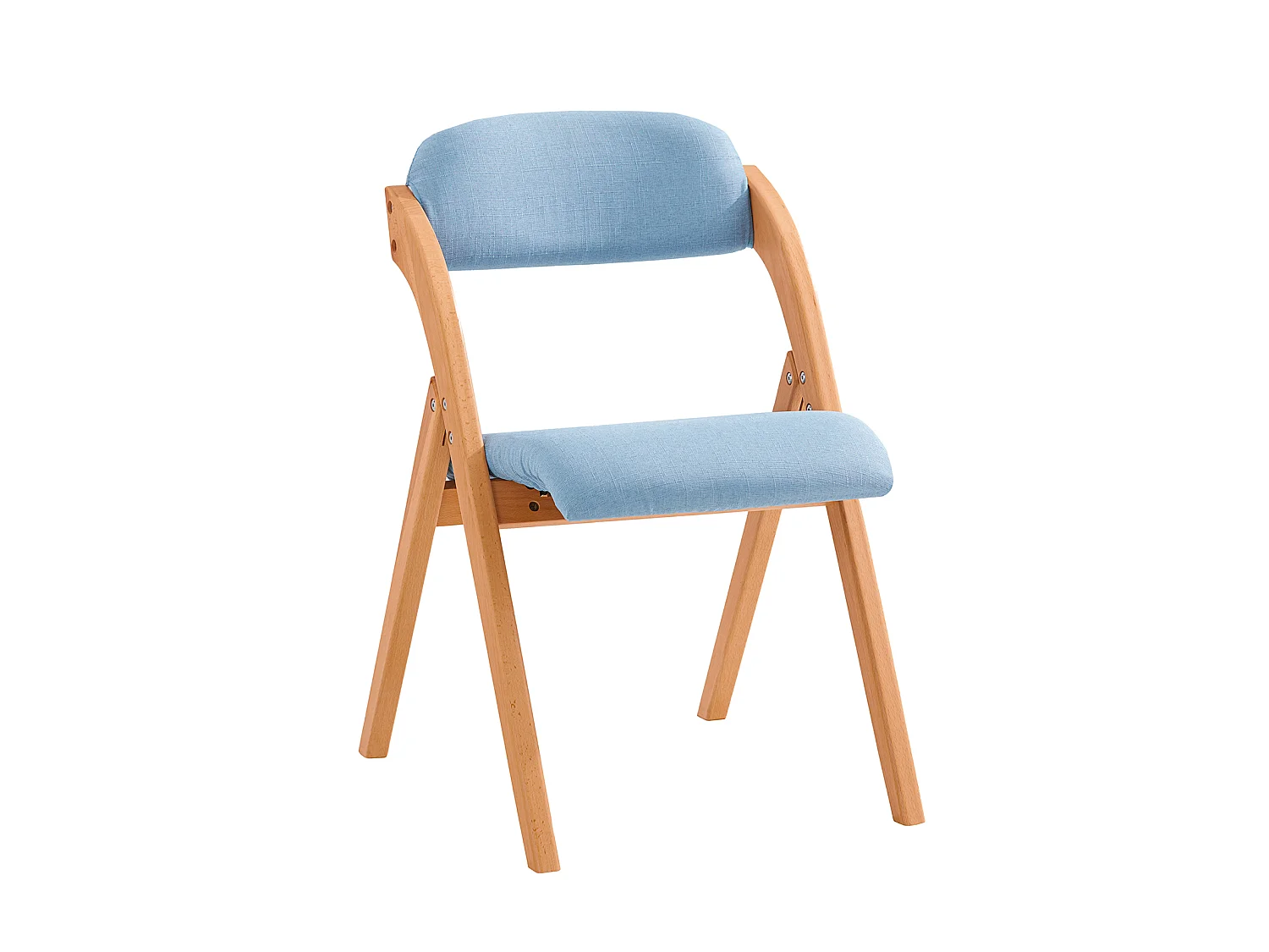 SoBuy Krzesło składane Ciemnoszary FST92-SG 1241711 - obrazek 1