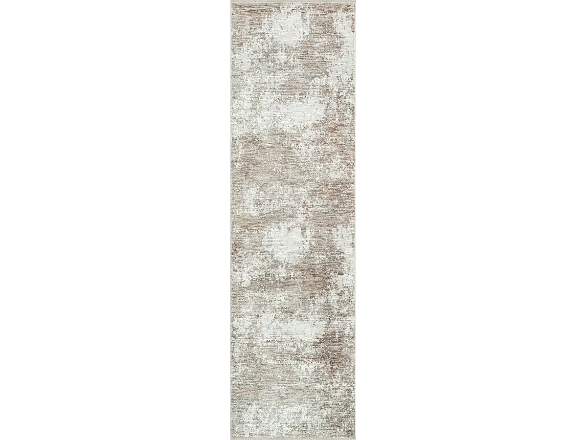 Dywan Valeria Abstrakcyjny Wzór Wysokiej jakości, Beżowy, 80 x 300 cm 5035419 - obrazek 1