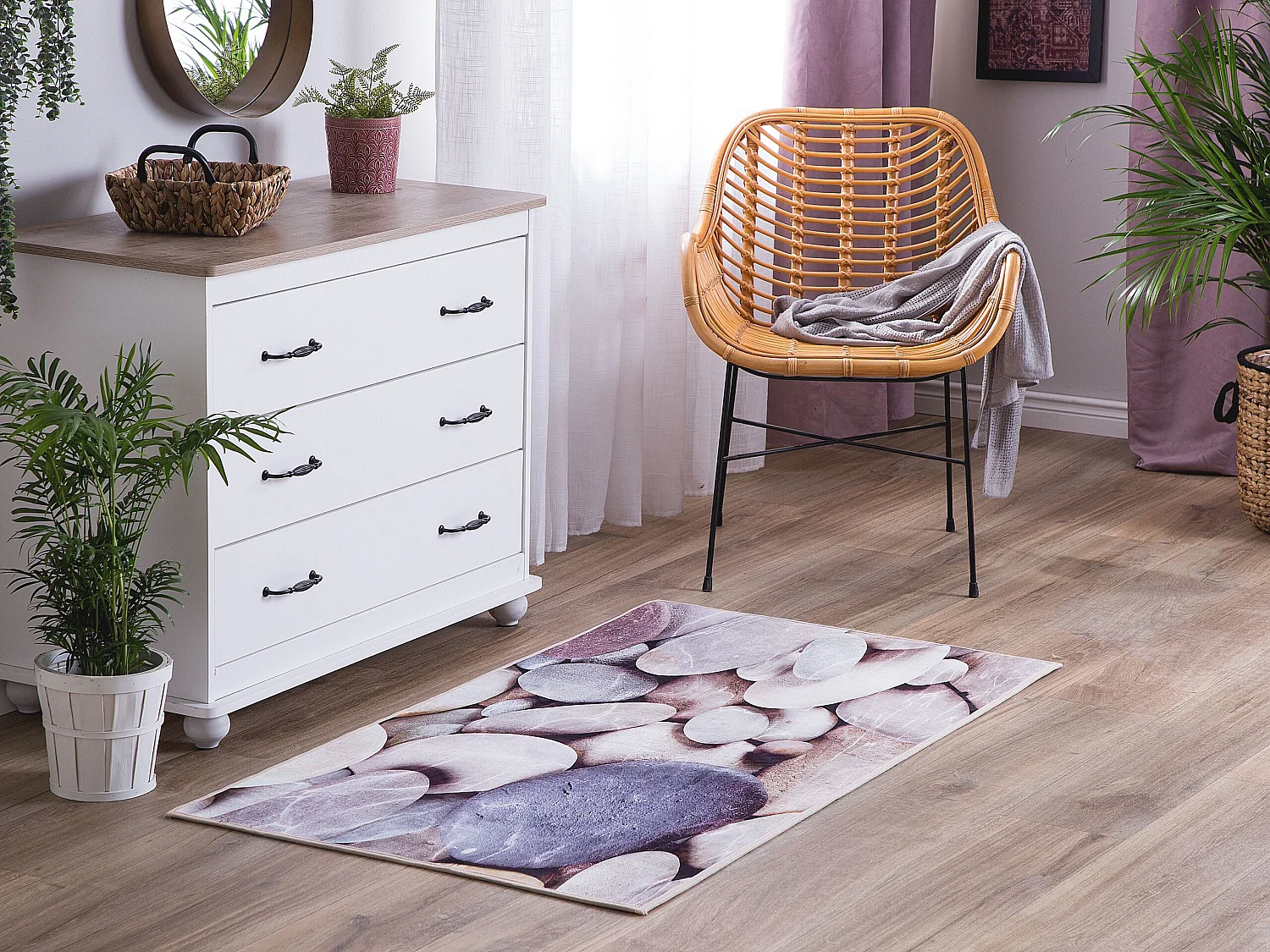 Dywan 80 x 150 cm nadruk DENIZLI 177987 - obrazek 1