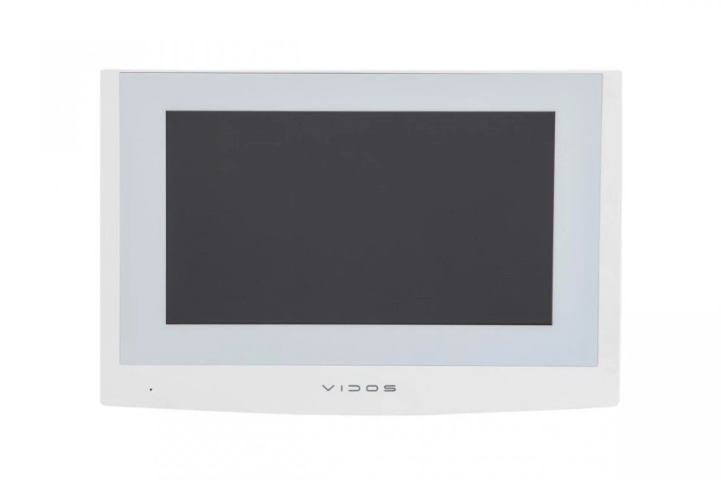 Monitor dotykowy 7 1024x600px, głośnomówiący, z pamięcią, WiFi, obsługa kamer IP, współpraca z aplikacją Vidos X, 2IP M200W‑X