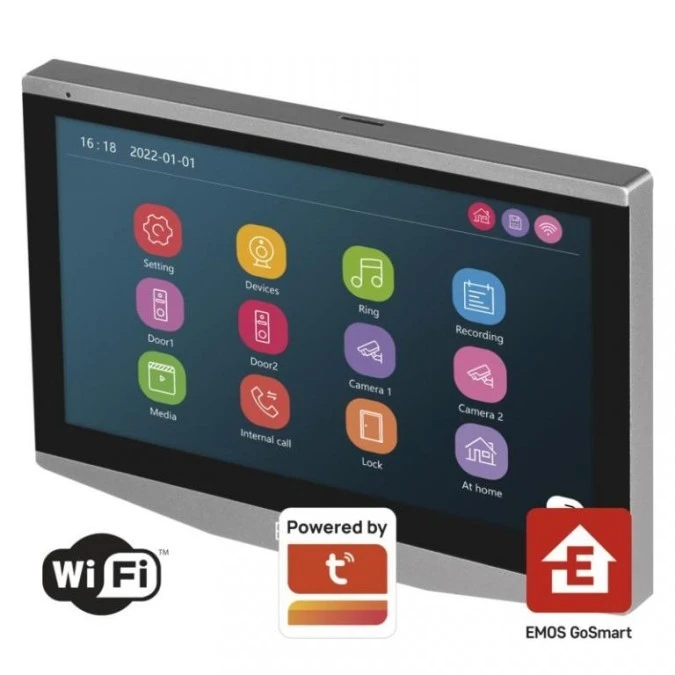 Monitor GoSmart IP‑750B do wideodomofonu IP‑750A WiFi / H4021 - obrazek 2