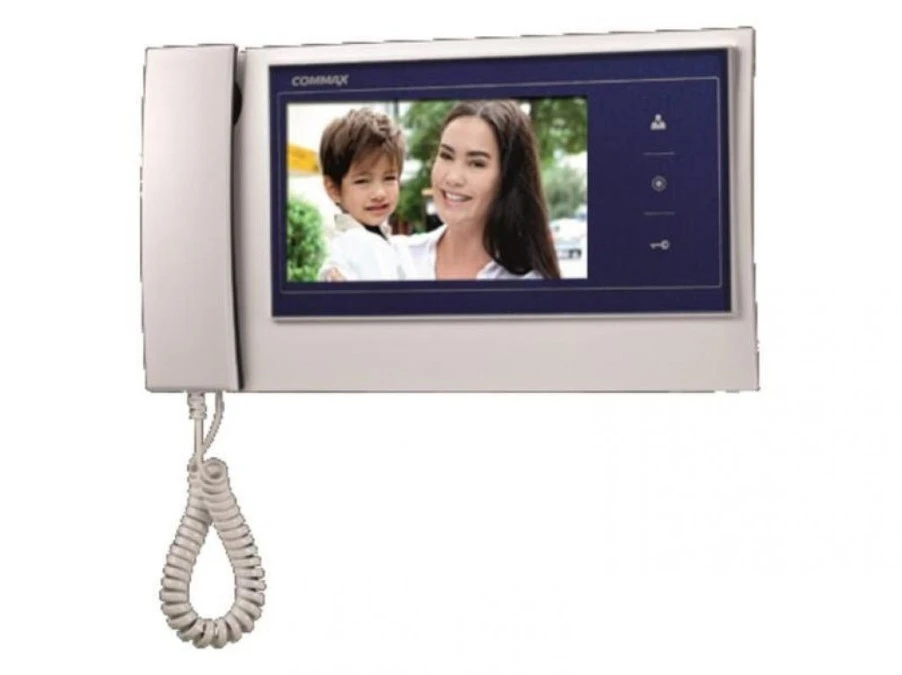 Monitor wideodomofonowy kolorowy LCD 7 cali Blue Crystal niebieski interkom czytnik kart micro SD CDV‑70KM blue - obrazek 2