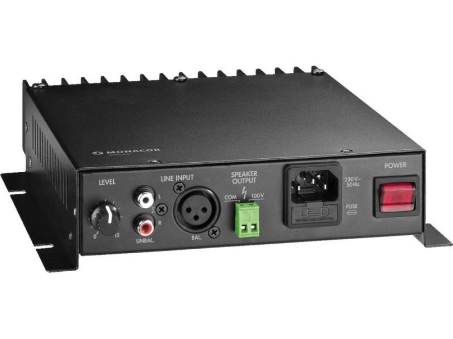 Moduł wzmacniacza PA z wyjściem 100V. 1 x 40WRMS z modułem Dante AKB‑160DT