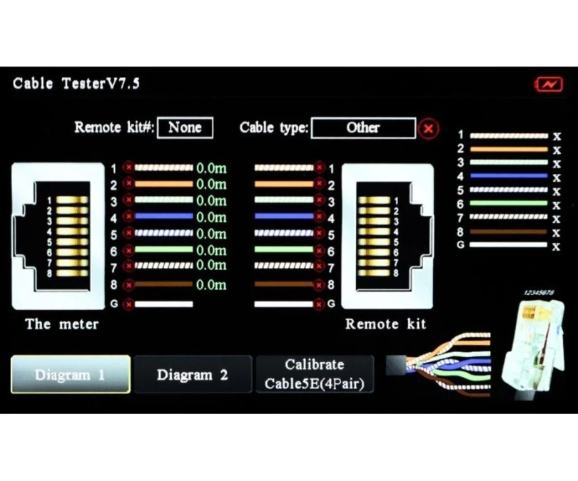 MONITOR AHD, HD‑CVI, HD‑TVI, PAL MS‑ACT50‑4K‑V2 5 DELTA TESTER - obrazek 2