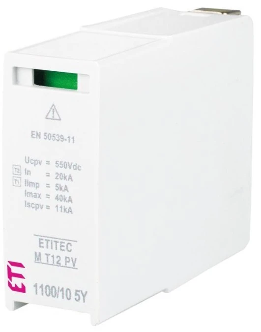 Moduł wymienny ogranicznika przepięć PV typ T1+T2 (B+C) MOD. M T12 PV 550/5 5Y S 002440678