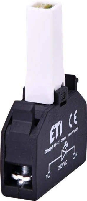 Modułowy wspornik dla źródła światła BA9S , dla zasialnia 24 V AC/DC, 2 W, 12 V EAHI‑024C‑R 004771508 - obrazek 1