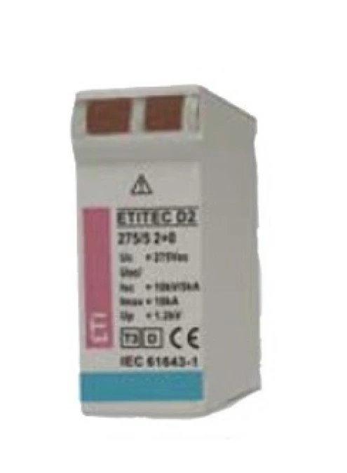 Moduł wymienny ogranicznika przepięć Typ T3 ETITEC D2 275/5 2+0 002441616