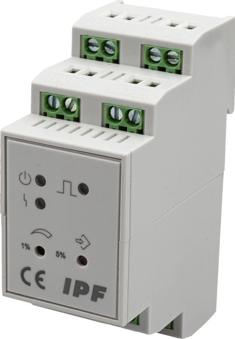 Monitor prędkości, 65x85x36mm, 10‑800Hz, 24VDC, 1x styk przekaźnika NC, IP20, Plastik PC, VY860800 - obrazek 1