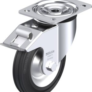 Blickle 37416 L-V 162R-FI Kółko skrętne z hamulcem Średnica koła: 160 mm Maksymalne obciążenie: 135 kg 1 szt. Blickle 37416 L-V 162R-FI Kółko skrętne z hamulcem Średnica koła: 160 mm Maksymalne obciążenie: 135 kg 1 szt.