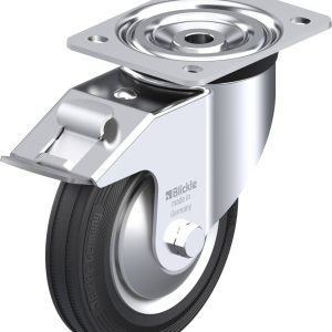 Blickle 83451 L-V 162R-FI-FA Kółko skrętne z hamulcem Średnica koła: 160 mm Maksymalne obciążenie: 135 kg 1 szt.