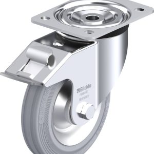 Blickle 61804 L-V 162R-FI-SG Kółko skrętne z hamulcem Średnica koła: 160 mm Maksymalne obciążenie: 135 kg 1 szt.
