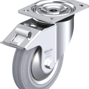 Blickle 233155 L-V 162R-FI-SG-FA Kółko skrętne z hamulcem Średnica koła: 160 mm Maksymalne obciążenie: 135 kg 1 szt.
