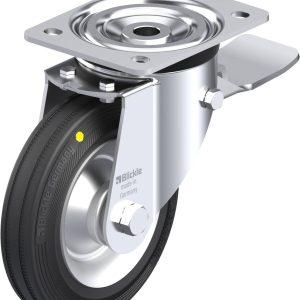 Blickle 67884 L-V 162R-ST-EL Kółko skrętne z hamulcem Średnica koła: 160 mm Maksymalne obciążenie: 135 kg 1 szt.