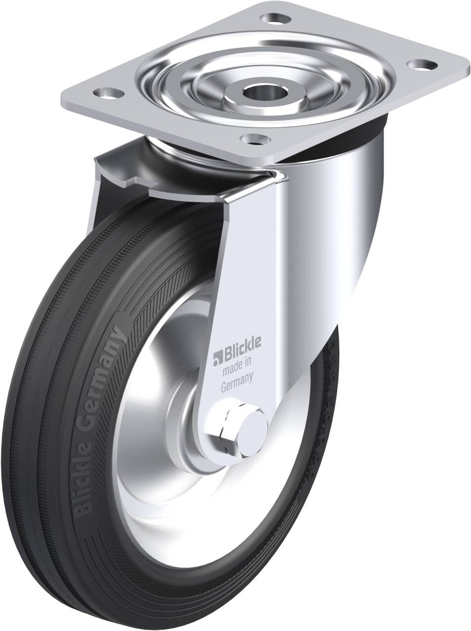Blickle 35857 L-V 182R Kółko skrętne Średnica koła: 180 mm Maksymalne obciążenie: 170 kg 1 szt. - obrazek 1