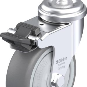 Blickle 614768 LRA-TPA 75KF-FI-GS10 Kółko skrętne z hamulcem Średnica koła: 75 mm Maksymalne obciążenie: 75 kg 1 szt.