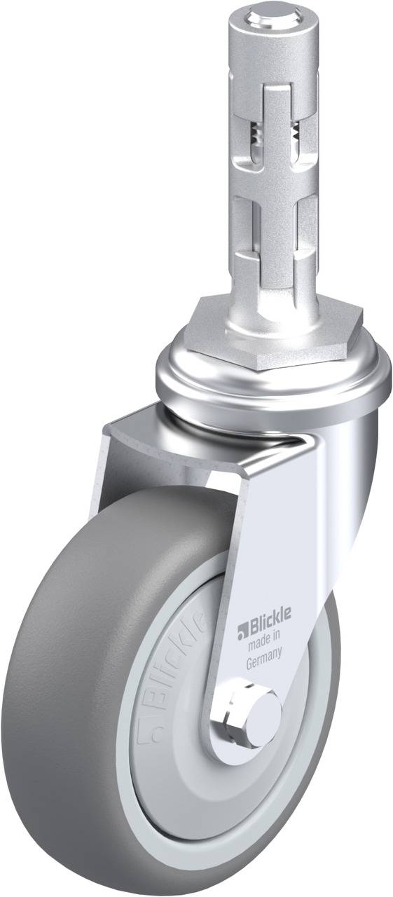 Blickle 688911 LRA-TPA 75KF-E01 Kółko skrętne Średnica koła: 75 mm Maksymalne obciążenie: 75 kg 1 szt. - obrazek 1
