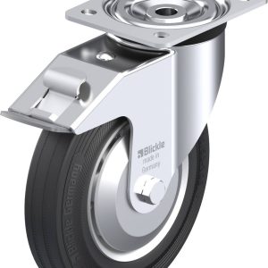Blickle 13425 L-V 200K-FI-FA Kółko skrętne z hamulcem Średnica koła: 200 mm Maksymalne obciążenie: 205 kg 1 szt. Blickle 13425 L-V 200K-FI-FA Kółko skrętne z hamulcem Średnica koła: 200 mm Maksymalne obciążenie: 205 kg 1 szt.